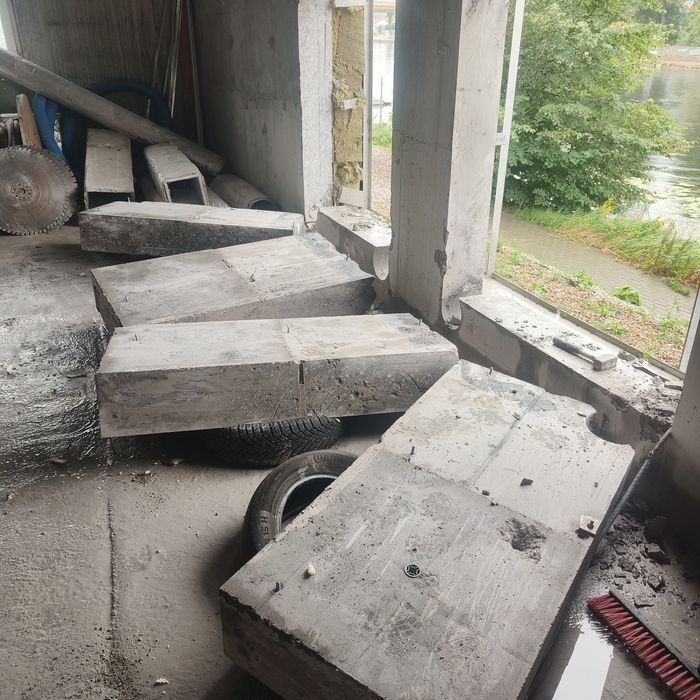X Wiercenie w betonie Diamentowe Cięcie betonu  Żelbet  Otwory