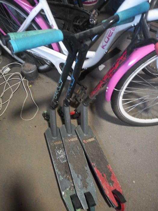 3 hulajnogi wyczynowe vibbe