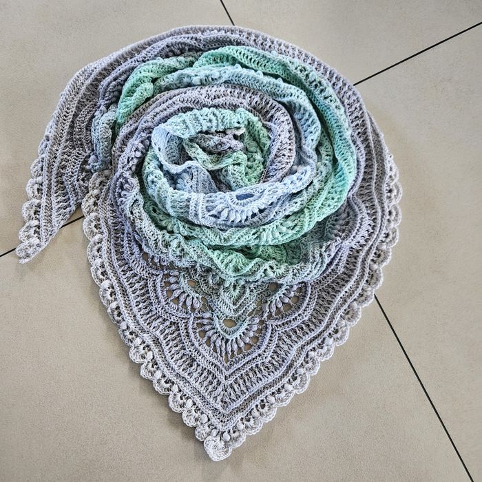 Chusta Handmade idealna na prezent rękodzieło