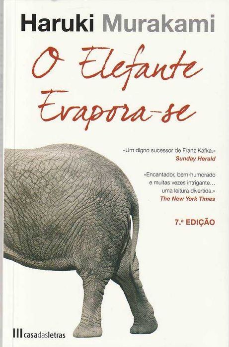 O elefante evapora-se-Haruki Murakami-Casa das Letras