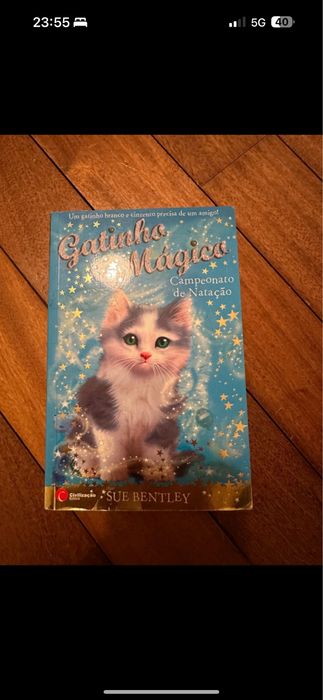 Livro Gatinho Mágico - Campeonato de Natação
