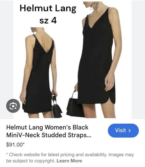 сукня Helmut Lang