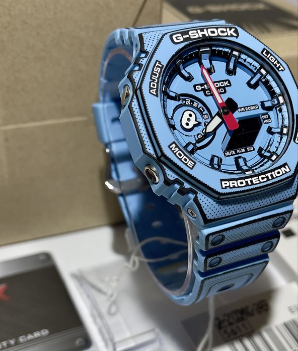 Casio G SHOCK GA 2100Mng 2aeR. Nowy. Jak namalowany