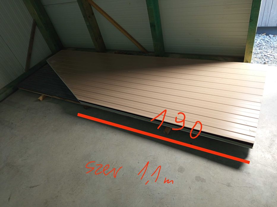 Płyta warstwowa sandwich panel gr. 6 cm