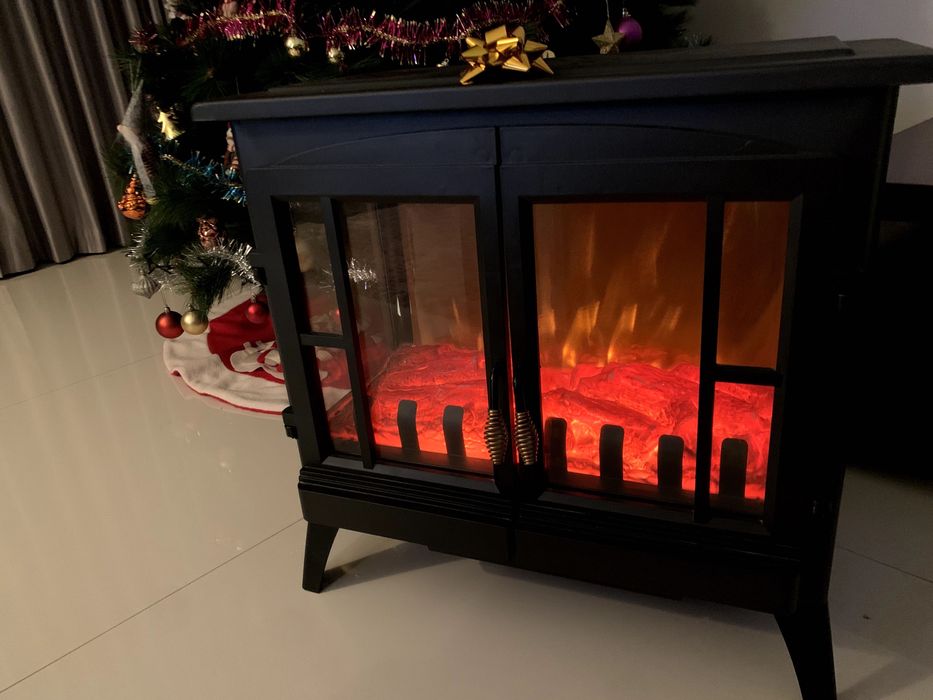 Aquecedor Salamandra Elétrica com efeito 3D