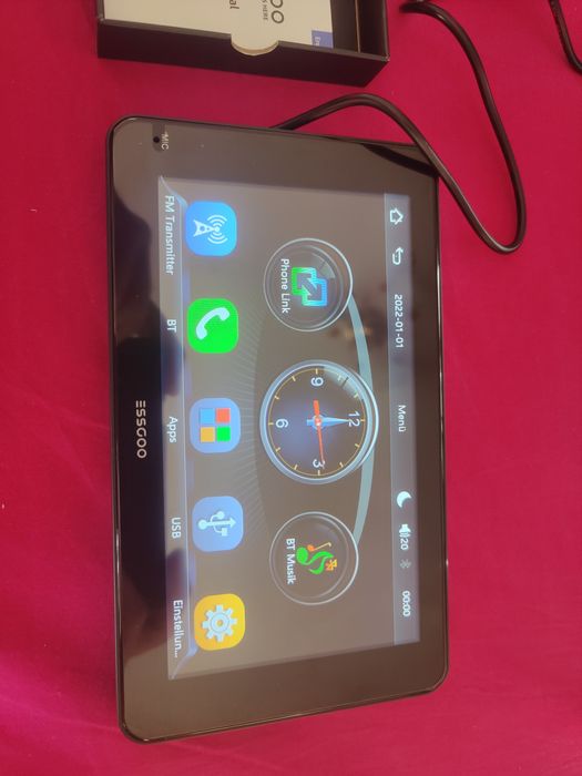 ESSGOO CarPlay android auto Player 743CP