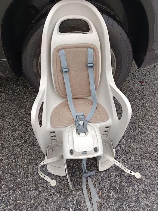 Cadeira de Bicicleta criança Polisport Groovy (Bege/Creme)