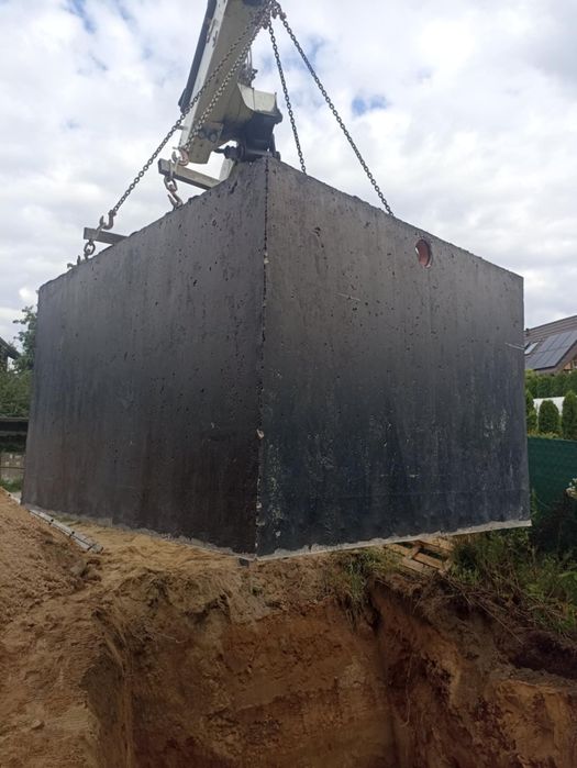 Usługi koparką/przylacza wody/montaż szamb