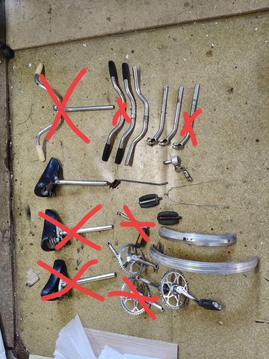 Części rowerowe Romet prl