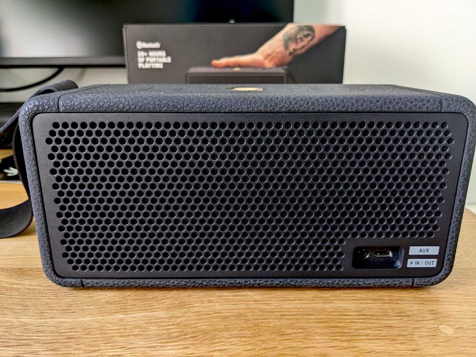 Bluetooth-колонка Marshall Middleton Black and Brass оригінал