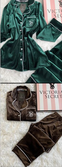 Піжама  Victoria’s Secret шовк та бархат