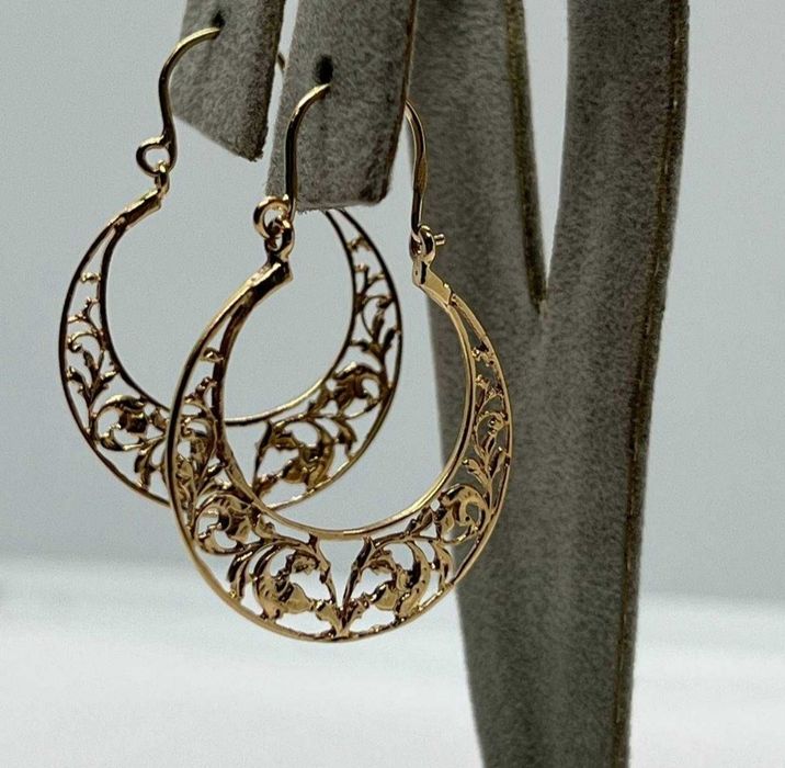 3.61 Золоті сережки 583 ажурні СССР