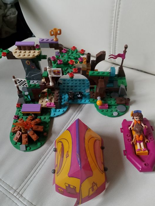 LEGO friends spływ pontonem