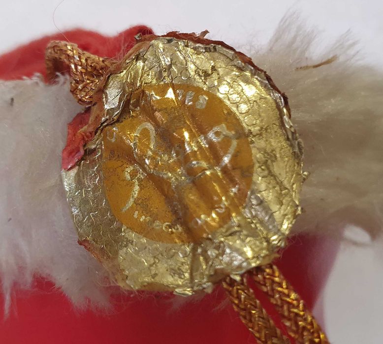 Antiga Bota Natal ~ "CHOCOLATES REGINA" ~ Selo Dourado ~ Anos 70 RARA