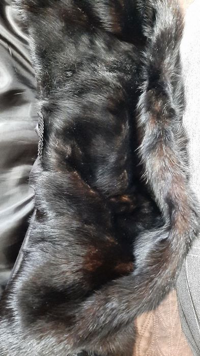 Шуба со степной норки