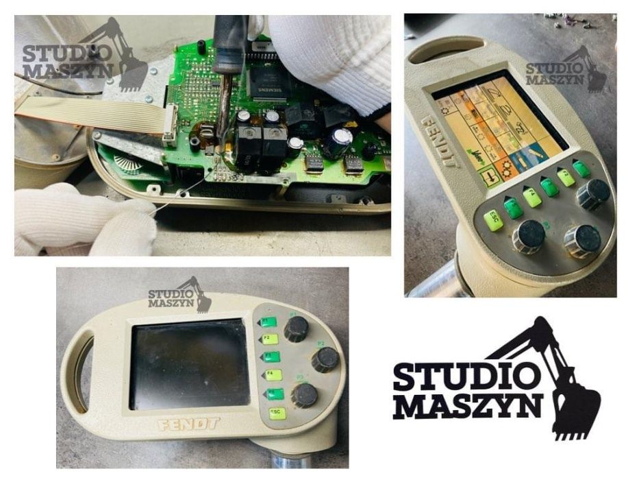 Serwis naprawa liczników wyświetlaczy JCB Claas Fendt John Deere CAT