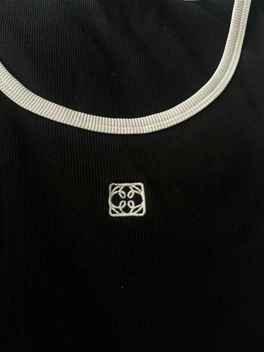 Майка чорна з білим обідком Glassons