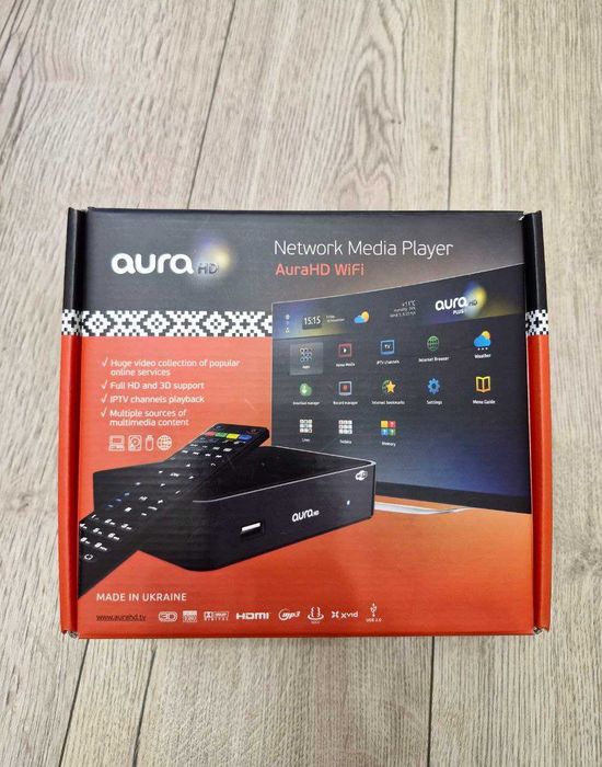 Мережевий медіаплеєр Aura HD WiFi (BS2)