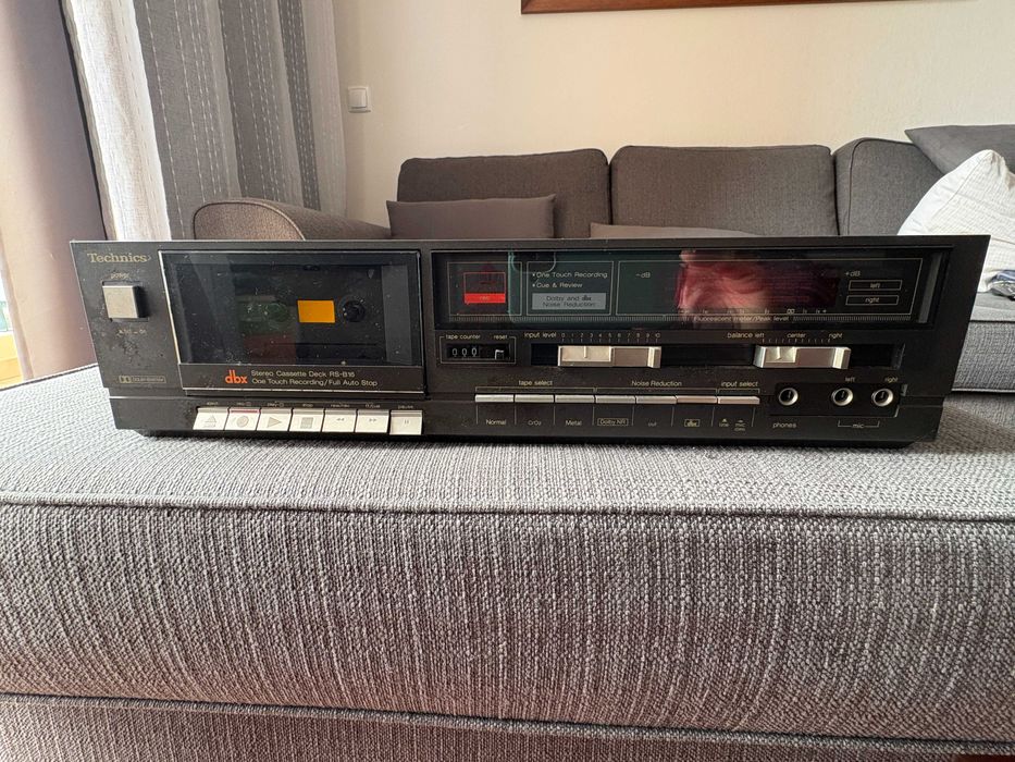Leitor de cassetes Technics RS‑B16