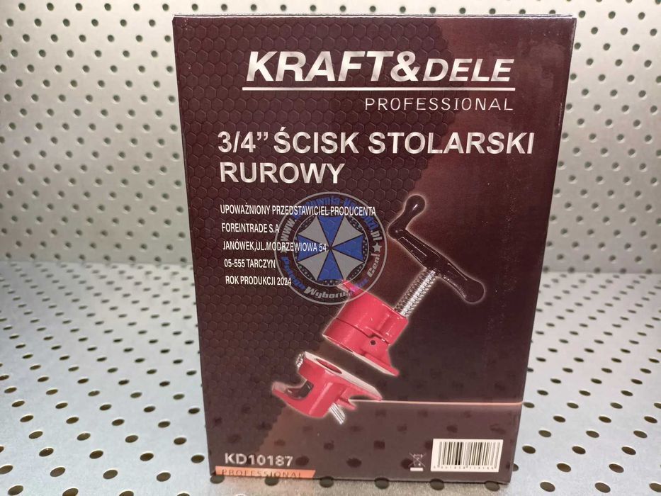 Ścisk stolarski rurowy bezkońcowy rurowy 3/4" ścisk rurowy