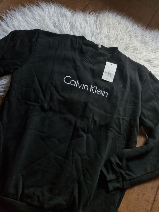 Zestaw pary meska 2xl i damska s  bluza c.k. nowe ocieplane czarne met