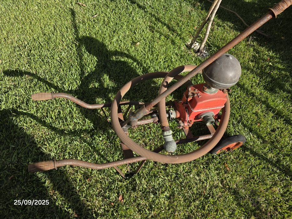 Bomba e semeador antiga para ornamento