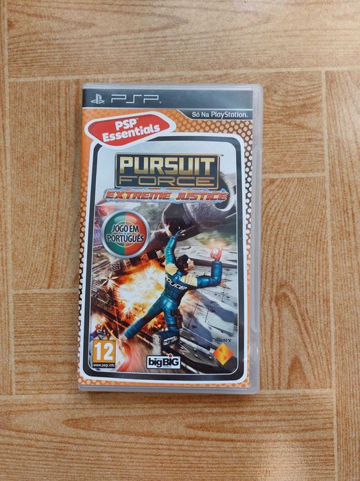 Jogo PSP "Pursuit Force: Extreme Justice"