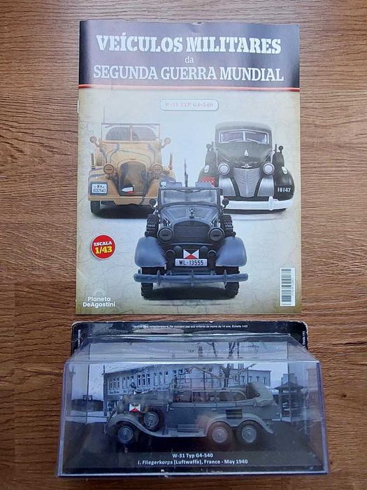 W-31 TYP G4-540 - Veiculos militares II GUERRA - Escala 1/43 - NOVO