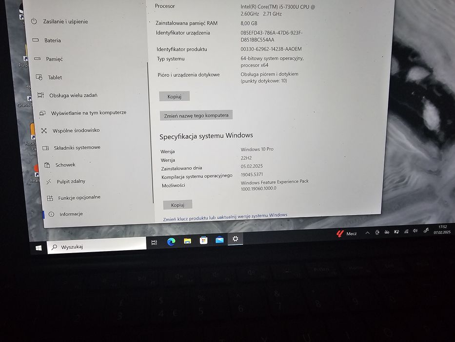 Laptop/ Tablet dotykowy Microsoft