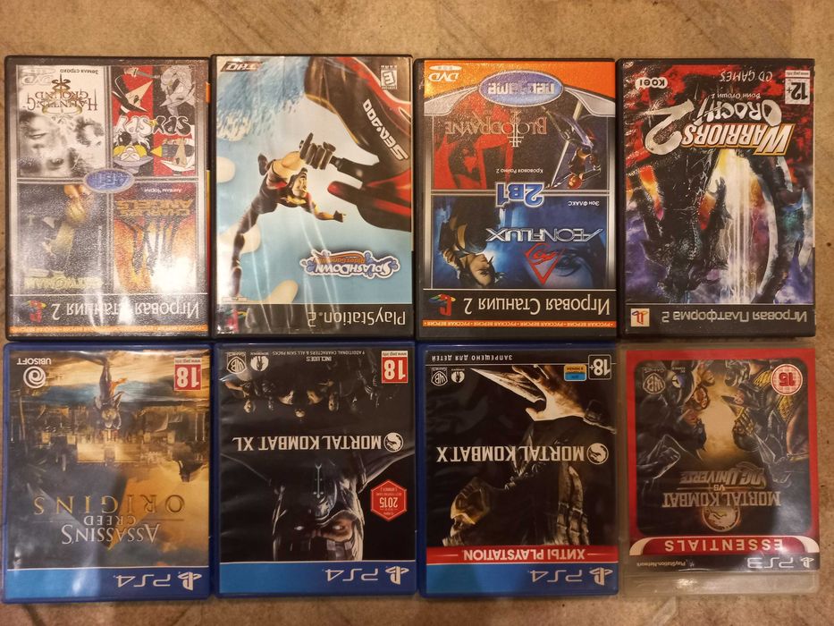 Диск Mortal Kombat,SplashDown,Warriors Orochi,Aeonflux,Haunting Ground