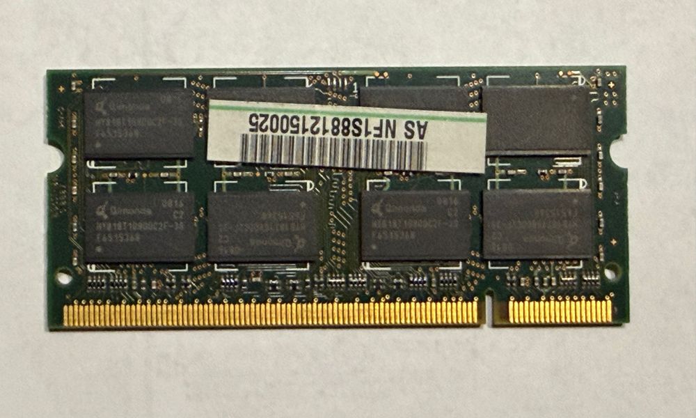 Pamięć do laptopa - DDR2 2GB