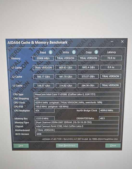 Оперативна памʼять HyperX DDR4-2666 16GB (2x8 GB)