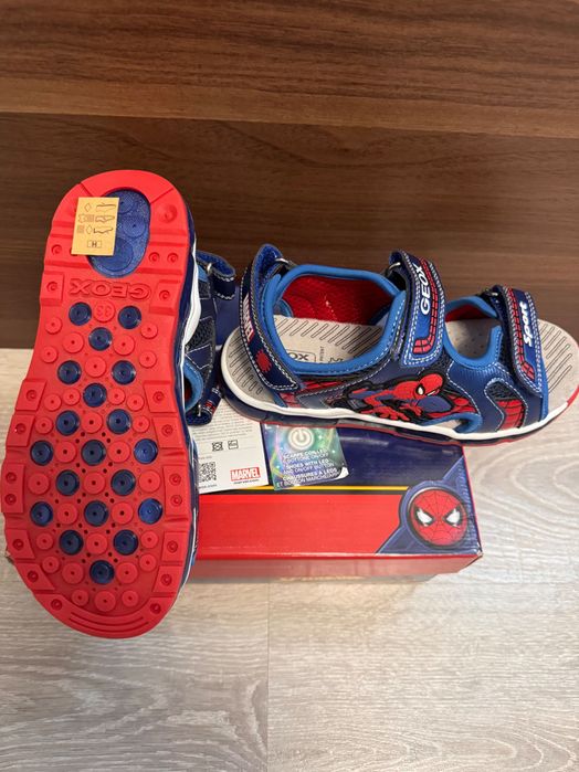 Nowe sandały Geox Spiderman świecące
