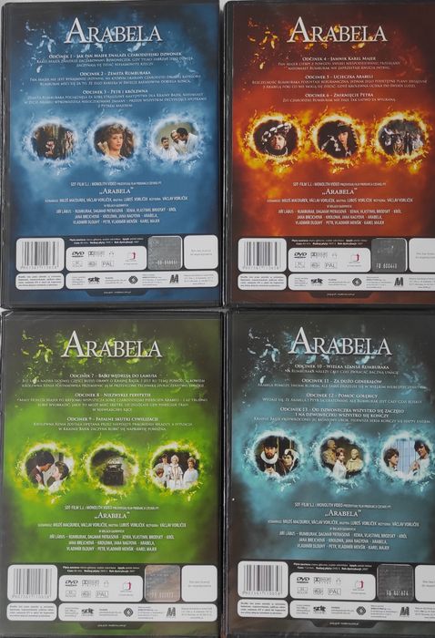 Arabela serial DVD komplet nowy folia Warszawa Wawer • OLX.pl