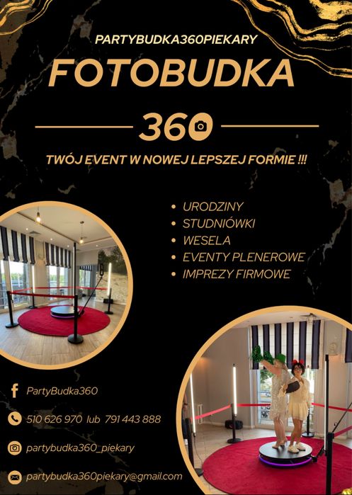 FotoBudka 360!! ATRAKCYJNE CENY!!