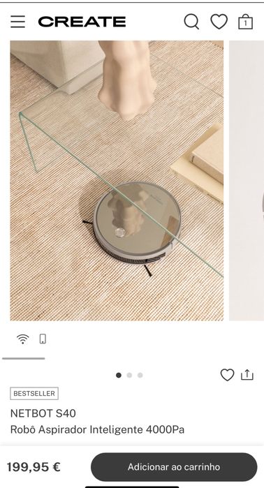 Robot aspirador create S40