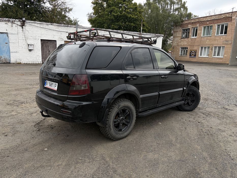 Kia sorento 2.5 на полном ходу