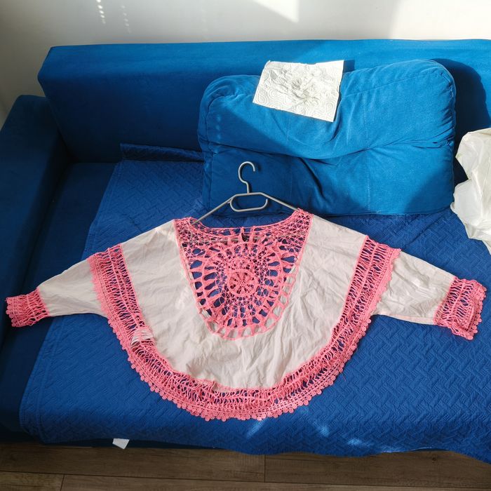 plażowa w stylu boho marki Jean Pascale rozmiar 38/40