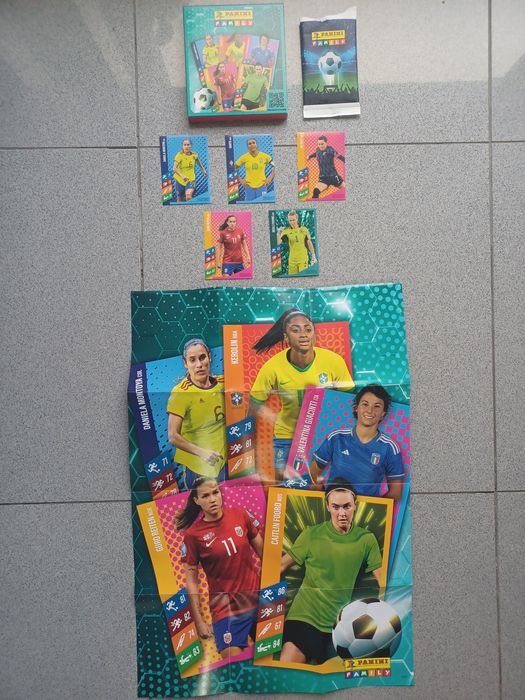 Cromos Panini Family - Mundial de Futebol Feminino 2023