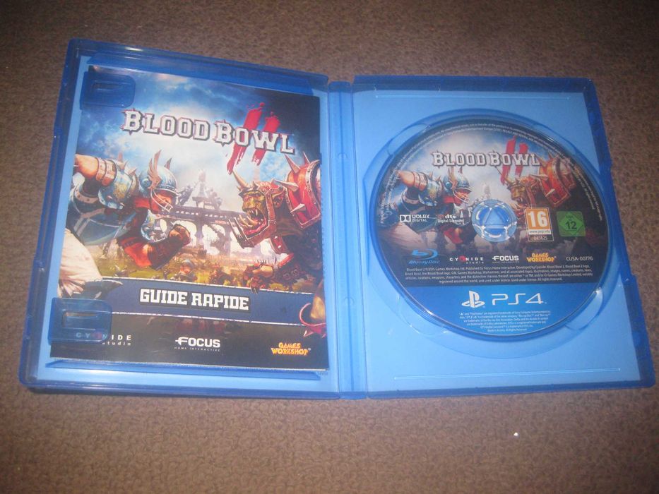 Jogo "Blood Bowl II" para a Playstation 4/Impecável!