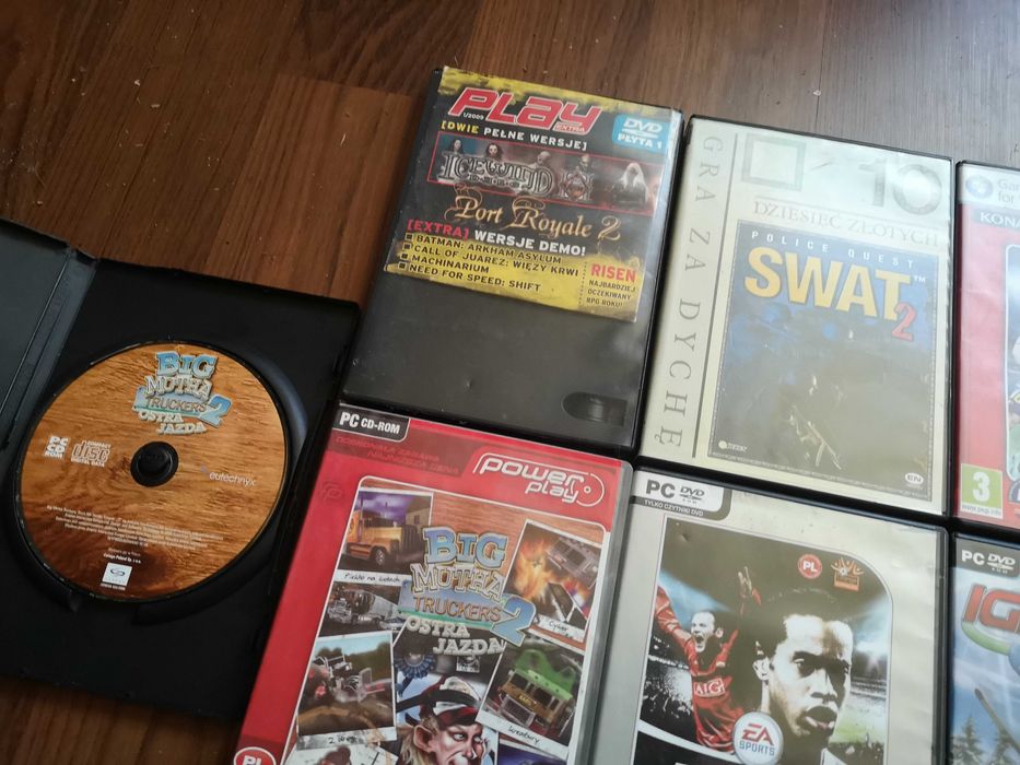 Gry PC Fifa 07, PES2010, Symulator Farmy itp. 16sztuk