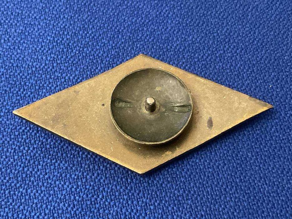 Тарелка старая Пролетарий.Антикварная 1932 год.Значок ромб.