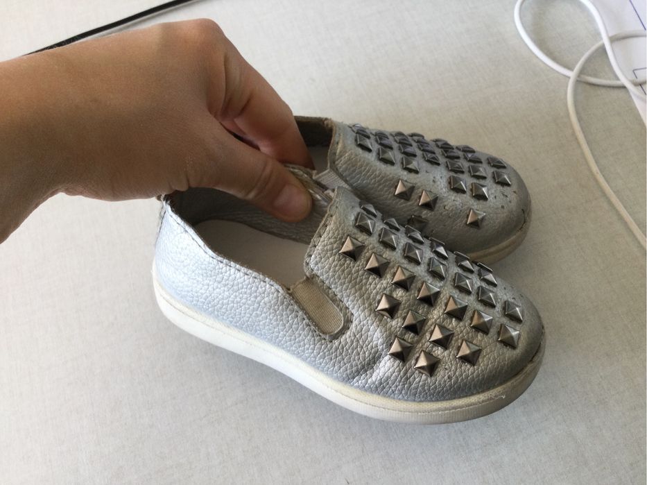 Шкіряні мокасини 23 р на осінь весну.Черевики.Детская обувь