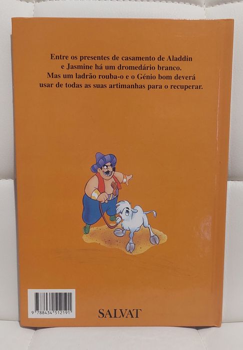 Livro Infantil - "Aladdin e o Pequeno Dromedário Branco"