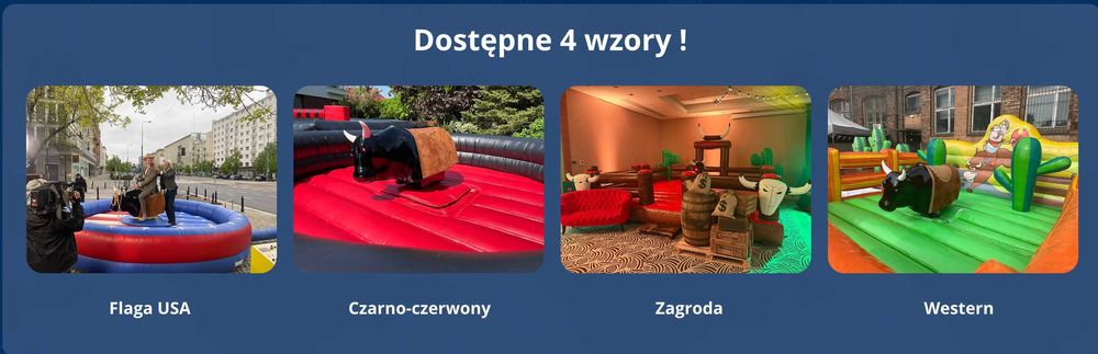 Byk Rodeo z obsługą - wynajem na imprezy | RODEO.pl