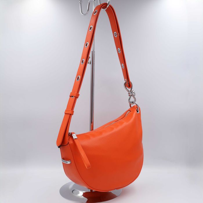Сумка жіноча шкіряна Polina & Eiterou C1094H Orange Сумка женская кожаная помаранчева