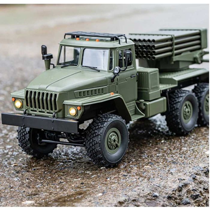 Радіокерована модель вантажівки WPL B36-2 БМ-21 "Град" 1/16 6WD