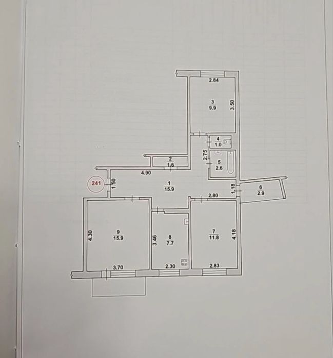 Продається 3 кімнатна квартира на Тутковського з Автон. Опаленням.