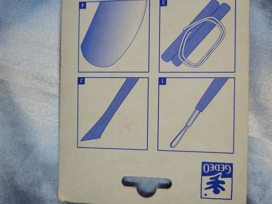 Инструменты для лепки из глины 4 шт.