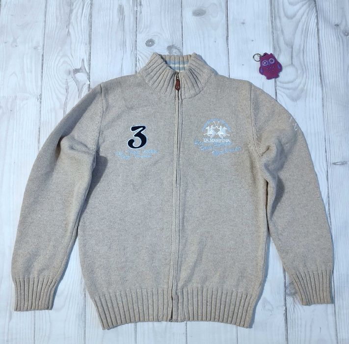 Sweter La Martina wełna r. L